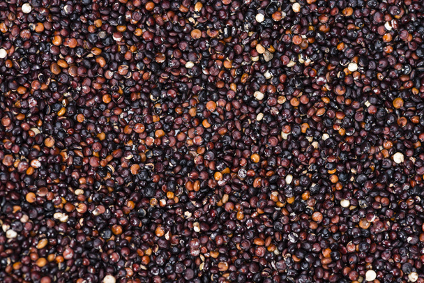 Black Quinoa background - Фото, изображение