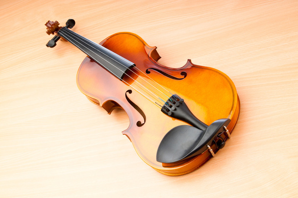 Violino isolado no branco
 - Foto, Imagem