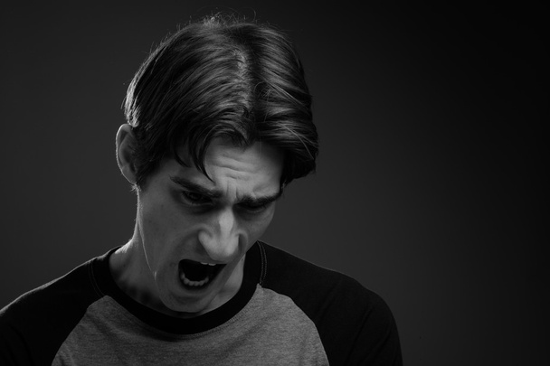 Zuřivý model křičet - Fotografie, Obrázek