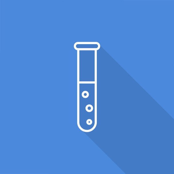 test tube icon - Vector, Image