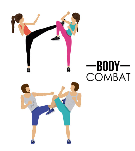 Body Combat design  - Vector, Image