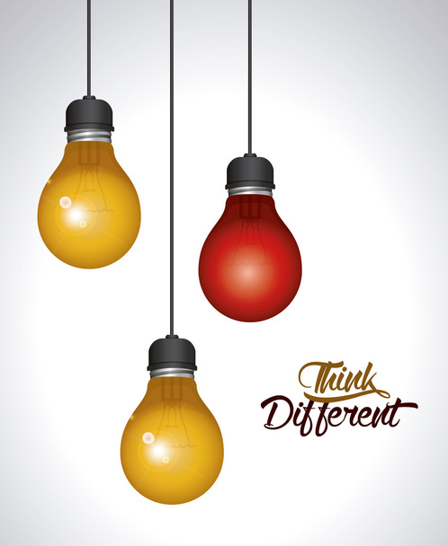 Think different design  - Vector, Image