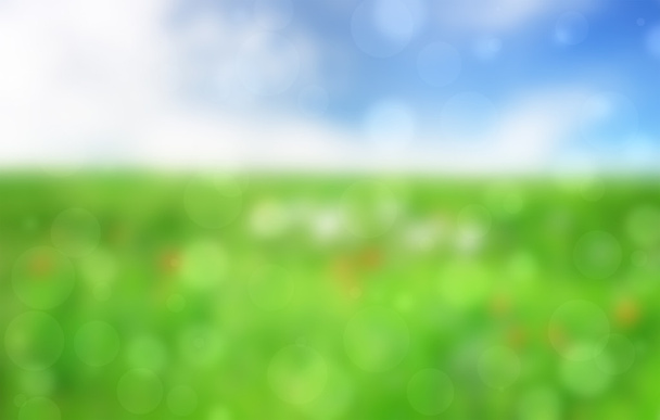 blurred natural spring background - Photo, Image