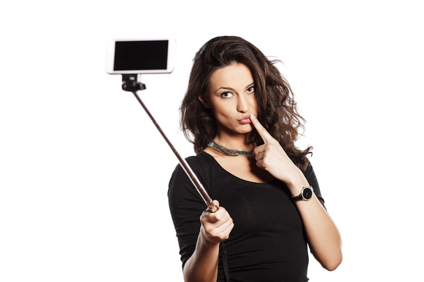 Selfie stick - Photo, Image