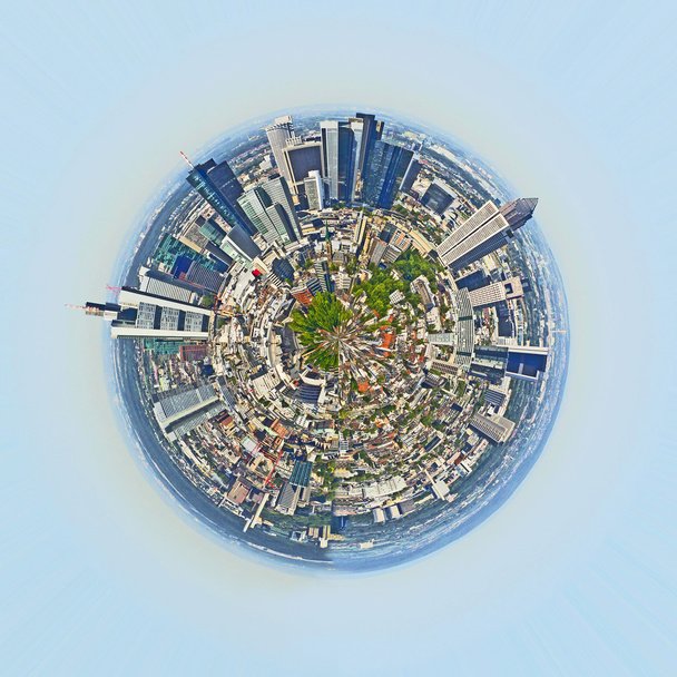 Панорама Франкфурта
 - Фото, изображение