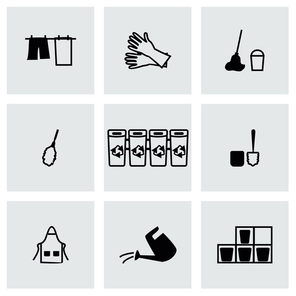 Vector Cleaning icon set - Vector, Image