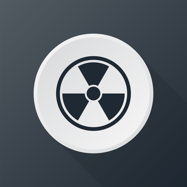 Atomenergie-Ikone - Vektor, Bild