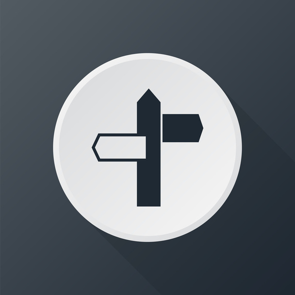 icône pointeur de route
 - Vecteur, image