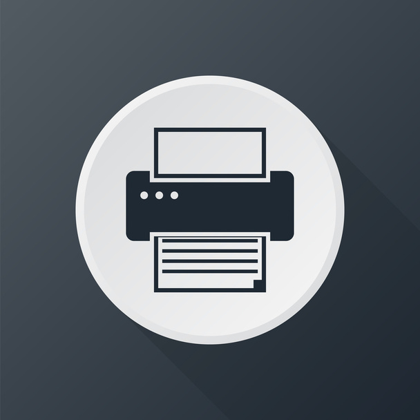 icon printer - Vector, Image