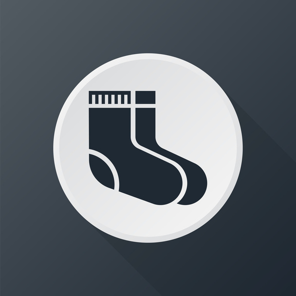 icon socks - Vector, Image
