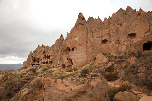 Famous city  Cappadocia in Turkey - Foto, afbeelding