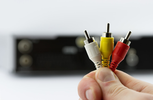 AV kablosu konnektörleri - Fotoğraf, Görsel