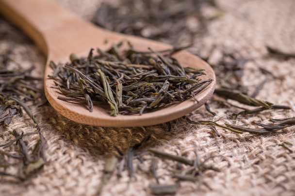 Dry green tea - Foto, imagen