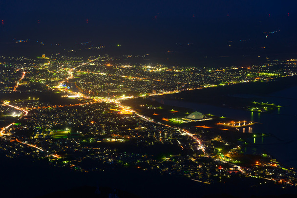 Night scene of Mutsu city - Photo, Image