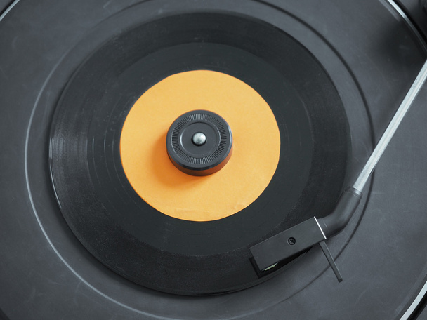 Vinyl record on turntable - Photo, Image