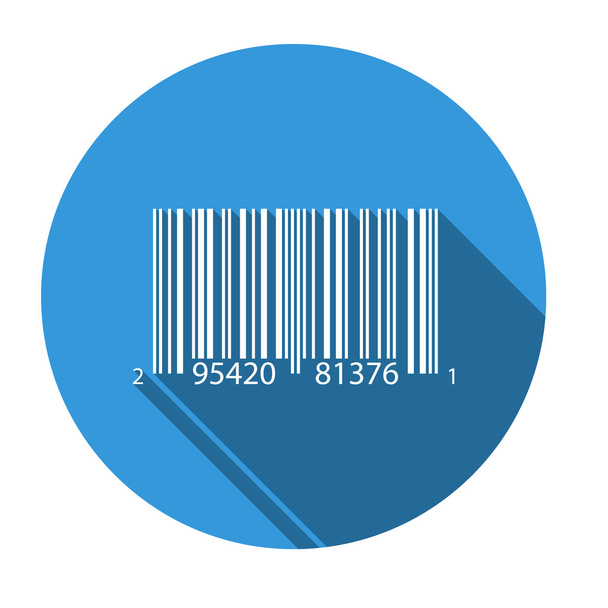 Icono aislado para código de barras UPCA
 - Vector, Imagen