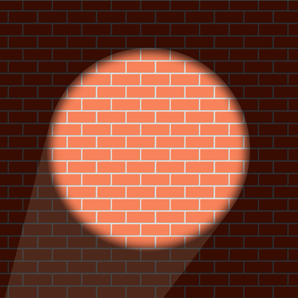 Vector modern brick wall background - Vettoriali, immagini