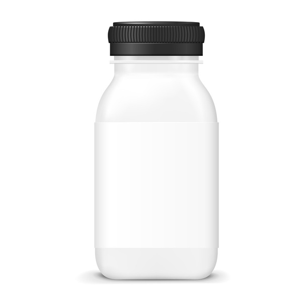 empty juice bottle  - Vector, Image