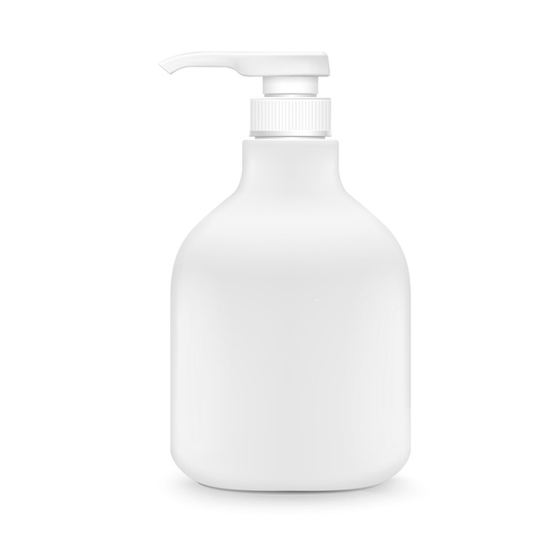 blank shampoo bottle - ベクター画像