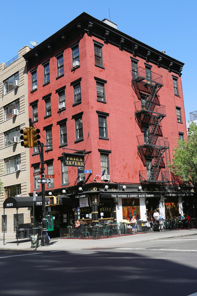 Famous Pete's Tavern in Gramercy Park Historic District - Foto, afbeelding
