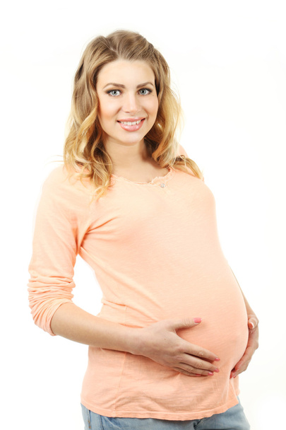 Beautiful pregnant woman - Фото, изображение