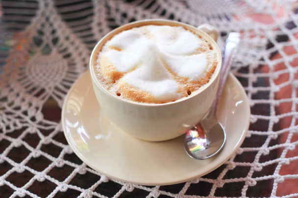 Horká káva cappucino - Fotografie, Obrázek