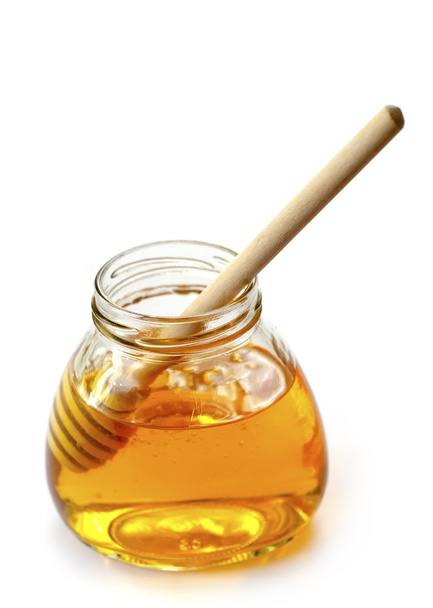 Honey isolation on white background - Photo, image