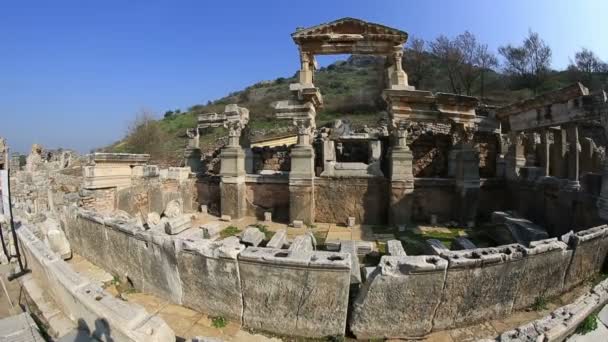 Antik Efes harabeleri - Video, Çekim