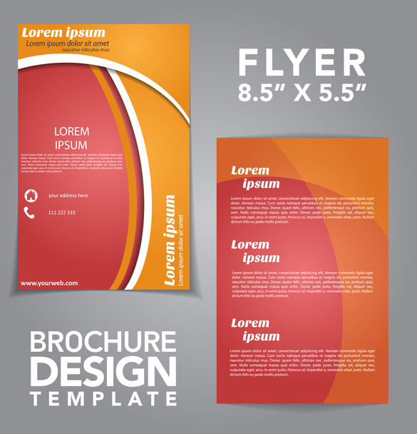 Brochure volantino Progettazione vettoriale
 - Vettoriali, immagini