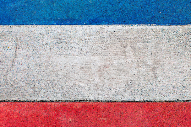 Jugoslávská vlajka malované na zeď cementu grunge - Fotografie, Obrázek