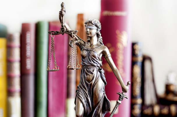 standbeeld van Justitie - Foto, afbeelding