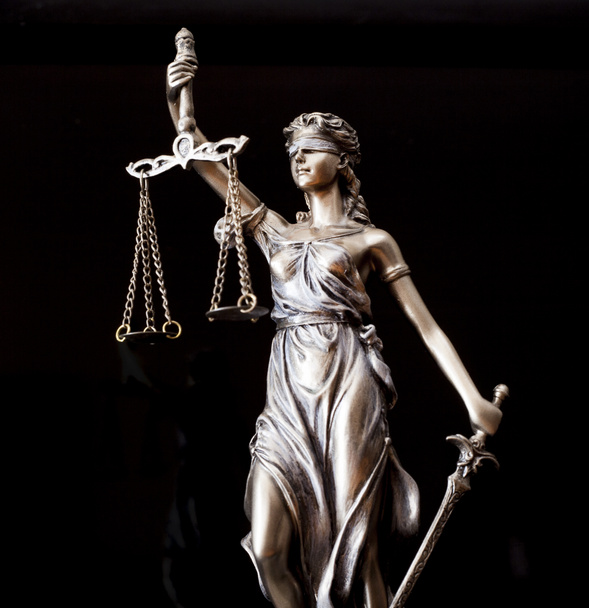 άγαλμα της δικαιοσύνης - Φωτογραφία, εικόνα