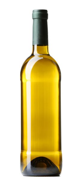Wine bottle isolated on white - Photo, image