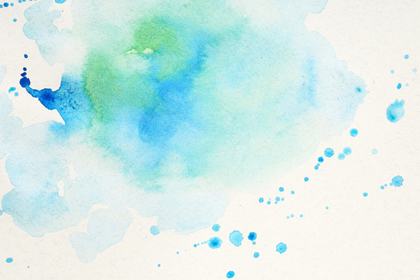 Watercolor texture on paper - Φωτογραφία, εικόνα