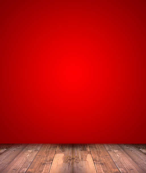 abstrato fundo vermelho com piso de madeira
 - Foto, Imagem