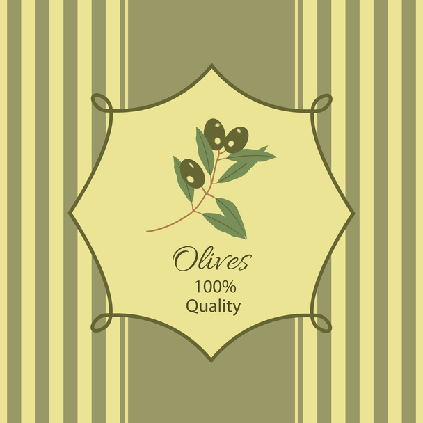 olive oil - Vector, afbeelding