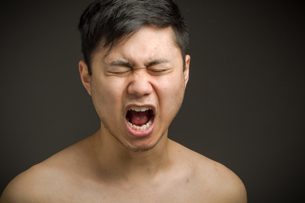 Zuřivý model křičet - Fotografie, Obrázek