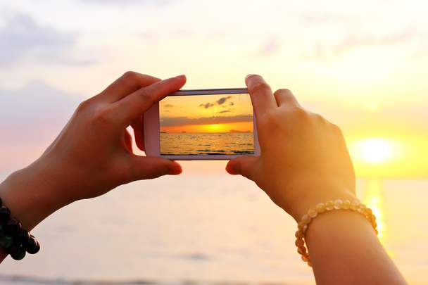 Take a photo on the beach - Photo, Image