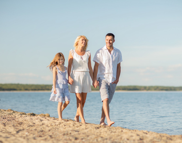 happy family at the seaside - Foto, imagen