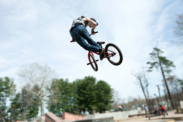 Jumping BMX Rider - Fotó, kép
