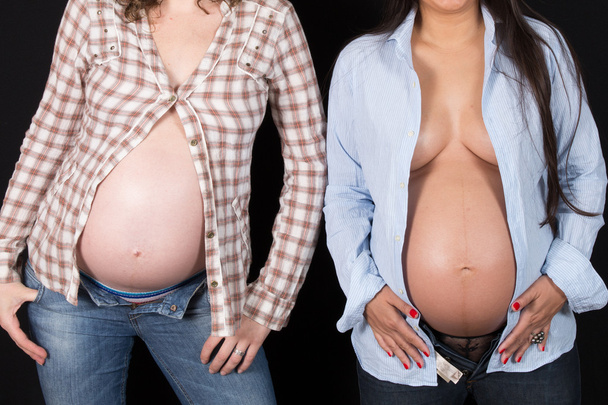 glücklich und schwanger - Foto, Bild
