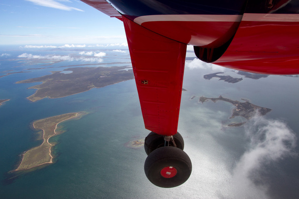 Vol au-dessus des îles Falkland
 - Photo, image