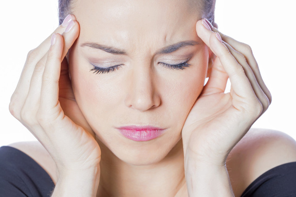 Headache woman - Photo, Image