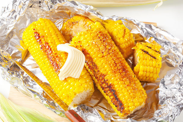 Grillezett kukorica - Fotó, kép