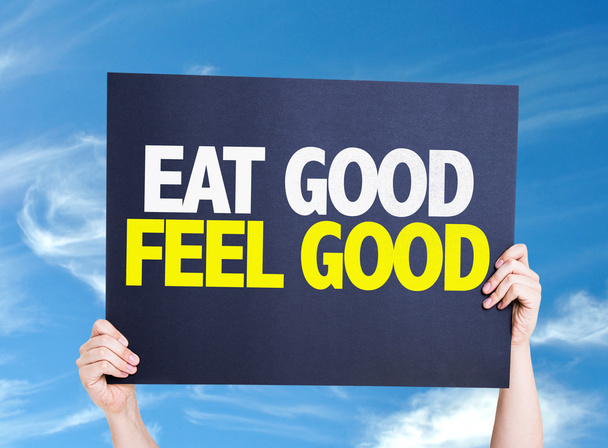 Φάτε καλό χωρίς κανένα κάρτα - Φωτογραφία, εικόνα
