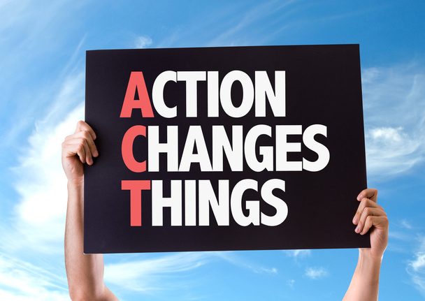 Κάρτα δράσης αλλαγές πράγματα - Φωτογραφία, εικόνα