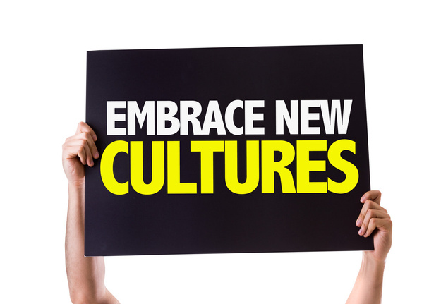 Abbraccia la carta Nuove culture
 - Foto, immagini