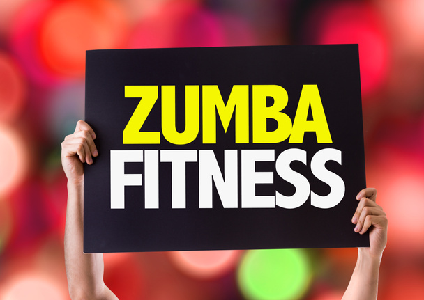 Zumba Fitness κάρτα - Φωτογραφία, εικόνα