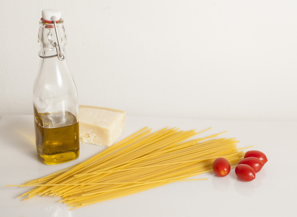 Ingredients for pasta with salsa - Zdjęcie, obraz