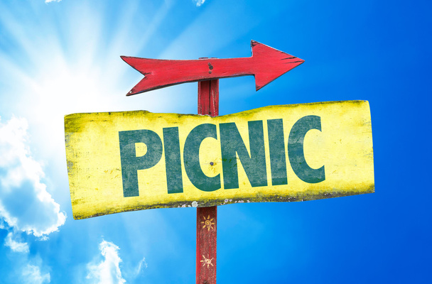 Piknik teksti merkki
 - Valokuva, kuva